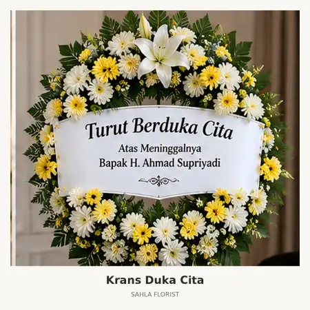 Krans Bunga Duka Mimika